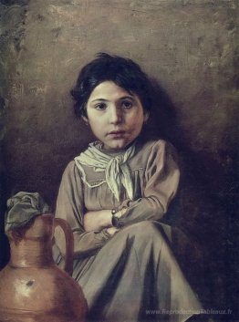 Fille avec un lanceur