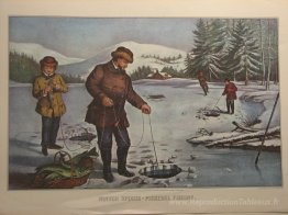 Sports d'hiver - pêche à la séquelle