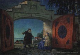 La porte de la maison Kabanov