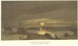 Nuit au clair de lune à Kos-aral