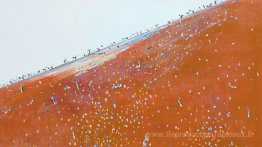 Paysage de minerai de fer