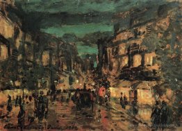 Notte street.Paris