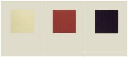 Sans titre (crème / rouge / noir)