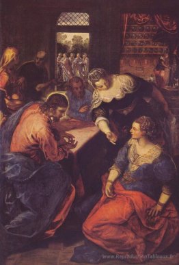 Christ avec Marie et Martha