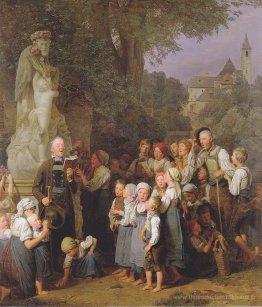 La vénération de St. John Nepomuk