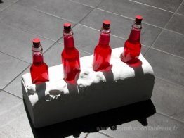 Bouteilles rouges