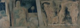 Vierge avec un enfant divin - Crucifixion