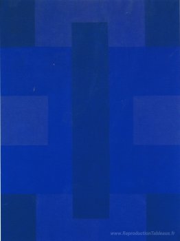 Peinture bleue