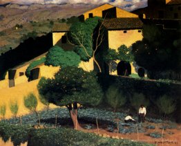 Paysage à Cagnes