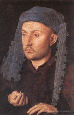 Homme dans un turban bleu