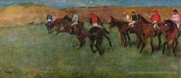 Aux courses - avant le départ