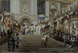 Réception du Grand Condé à Versailles
