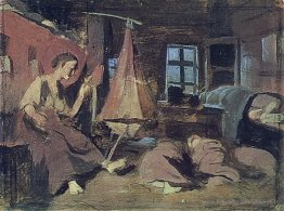 Nuit dans la cabane. Sketch pour «enfants endormis»