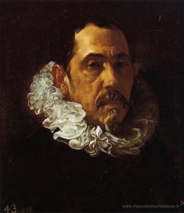 Portrait d'un homme avec une barbiche