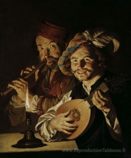 Le luteniste et flaitiste