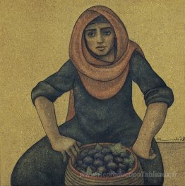 Femme vendant des figues