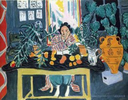 Intérieur avec vase étrusque