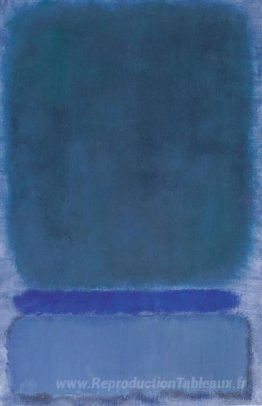 Sans titre (vert sur le bleu)