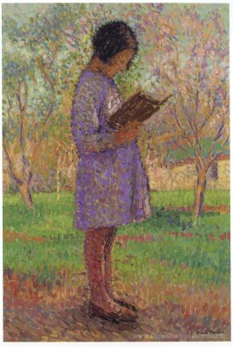 Jeune fille lisant