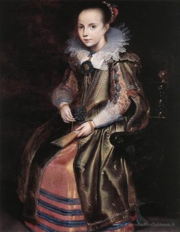 Elisabeth (ou Cornelia) Vekemans en tant que jeune fille