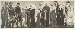 Croquis de costumes pour "sœur Béatrice"