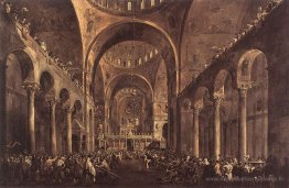Doge Alvise IV Mocenigo apparaît aux habitants de la basilique S