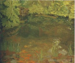 La piscine de poisson rouge à Chartwell