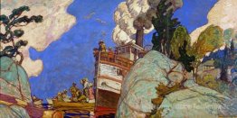 Le bateau de fourniture