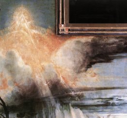 Nativité (détail du panneau de crucifixion à droite centale du r