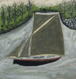 Voilier et verger 1937