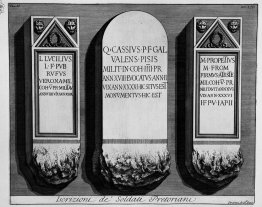 Les antiquités romaines, t. 2, plaque Liv. Enregistrement des «g