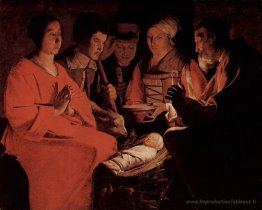 L'adoration des bergers
