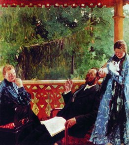 Portrait familial de Polenov (portrait de famille)