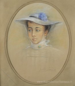 Portrait de femme inconnue