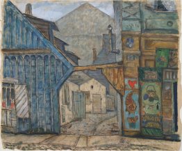 Kaunas. Les vieilles maisons.