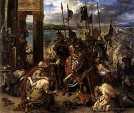 L'entrée des Croisés à Constantinople, 12 avril 1204, 1840 (huil