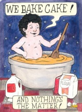 Dans la cuisine de nuit