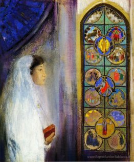 Portrait de Simone Fayet dans la Sainte Communion