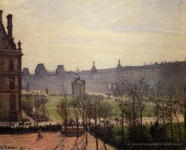 Le Carrousel, l'automne, le matin