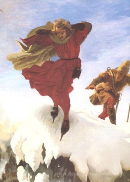 Manfred sur le Jungfrau