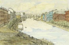 Pétersbourg. Fontanka.