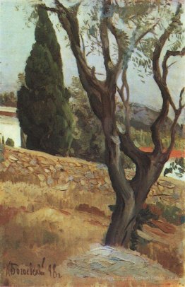Le paysage de Crimée