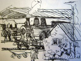 Station à Davos