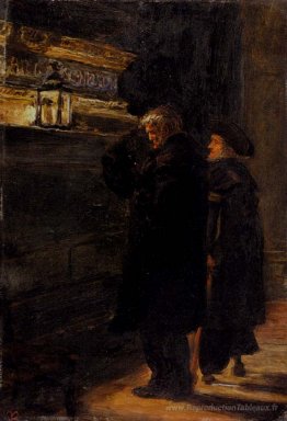 Les retraités de Greenwich au tombeau de Nelson
