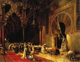 Intérieur de la mosquée à Cordoue