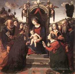 Mariage mystique de Sainte-Catherine d'Alexandrie