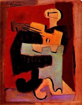 Homme avec mandoline