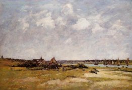 Etaples, La Canache, marée haute