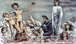 L'enfer de Dante: Damnes pris dans les glaces