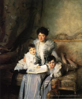 Mme Knowles et ses enfants